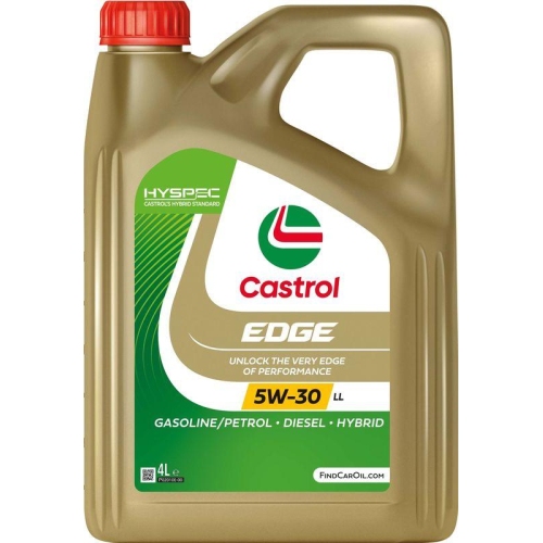 Hochleistungs-Motor&ouml;l 5W-30 von Castrol in praktischer Kunststoffflasche &ndash; optimaler Schutz f&uuml;r moderne Benzin- und Dieselmotoren